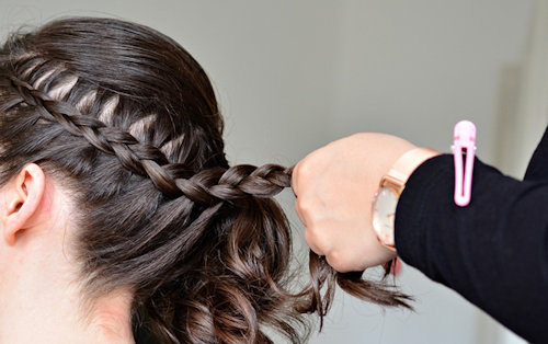 Braiding hair