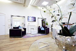 Interior of the Solihull studio